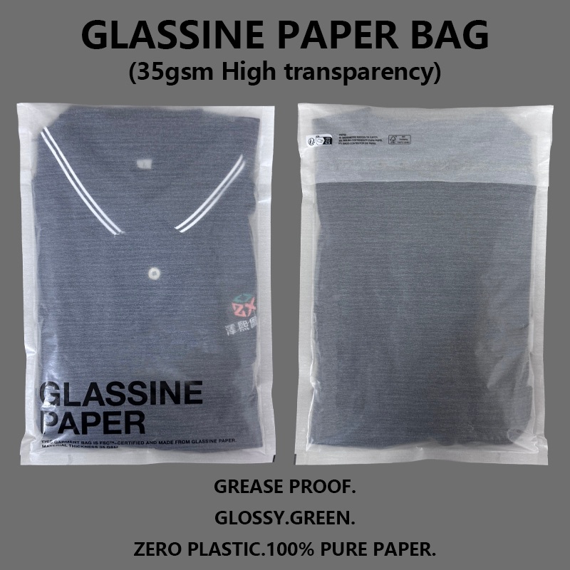Zeal X Meluncurkan Kantong Kertas Glassine Transparansi Tinggi Khusus untuk Membantu Transisi Merek Fesyen ke Kemasan Bebas Plastik