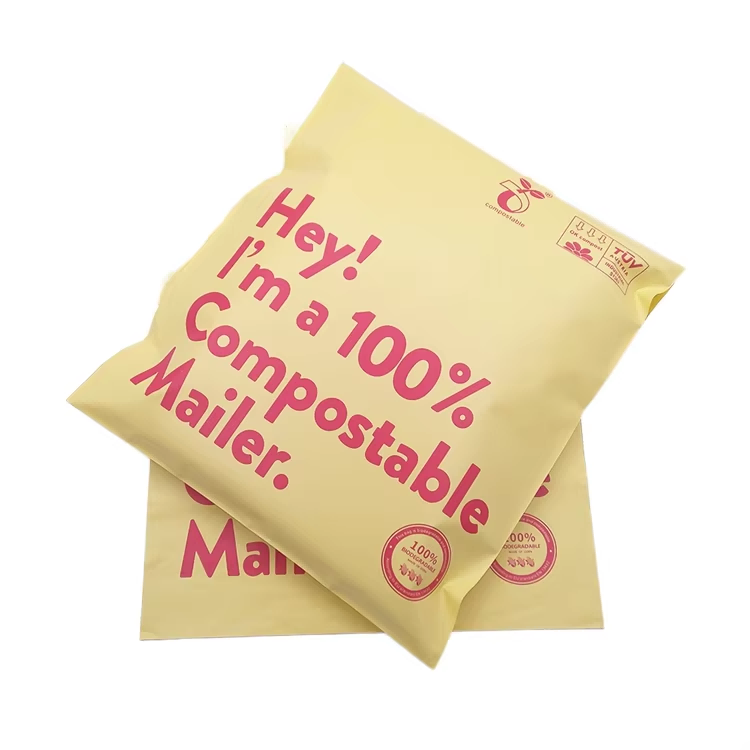 Tas Surat Biodegradable Kustom | Produsen Tas Pengiriman Ramah Lingkungan Kompos