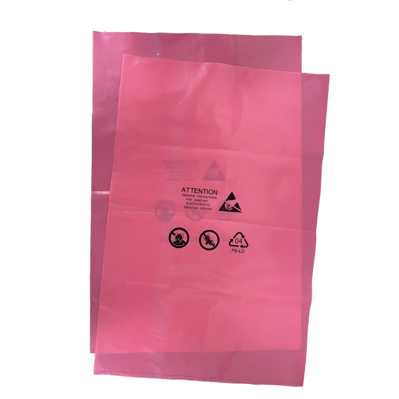 Kantong plastik pin pink