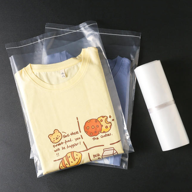 Kantong plastik LDPE daur ulang